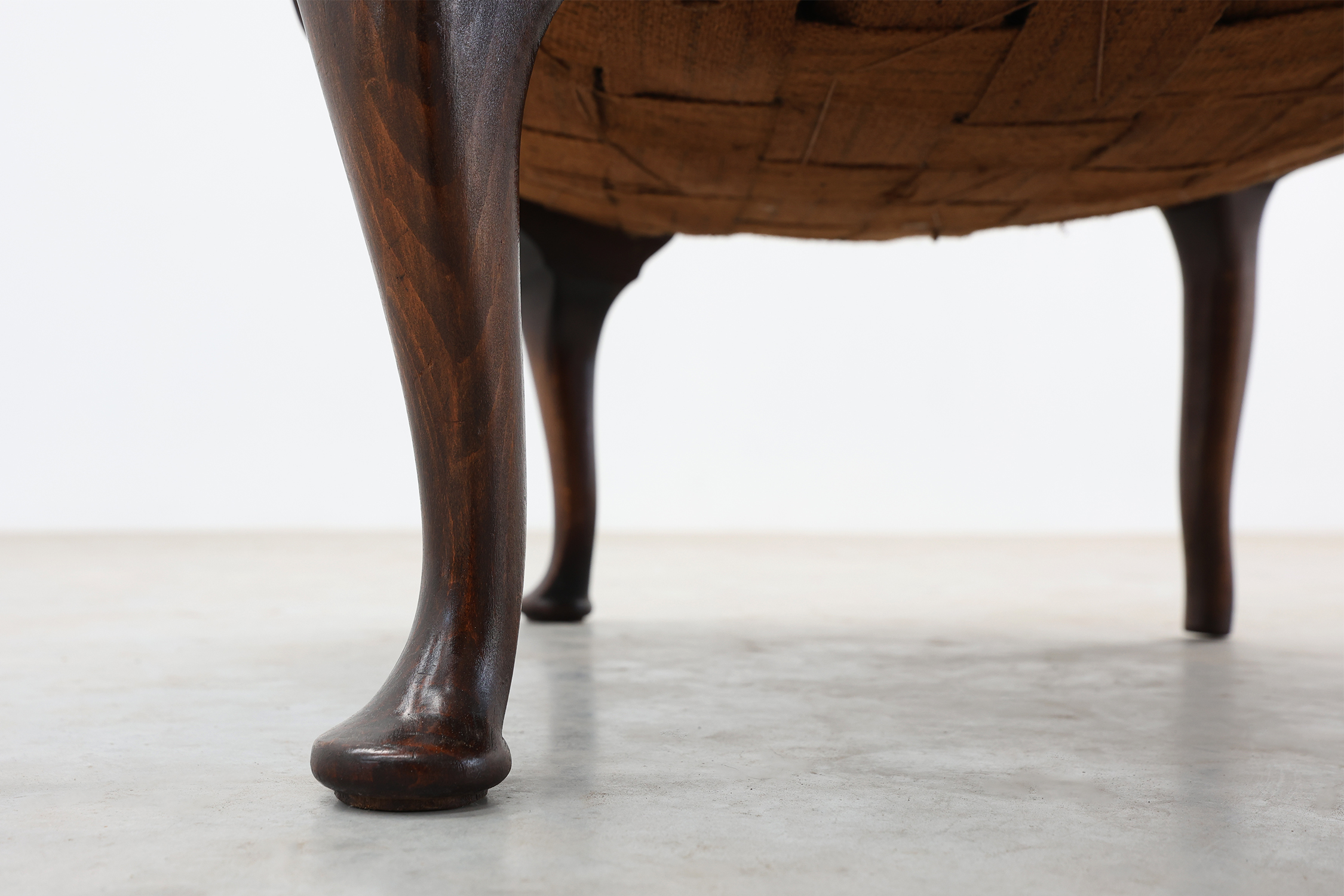 Louis XV‑Style Oak and Cane Armchair, France, circa 1890thumbnail